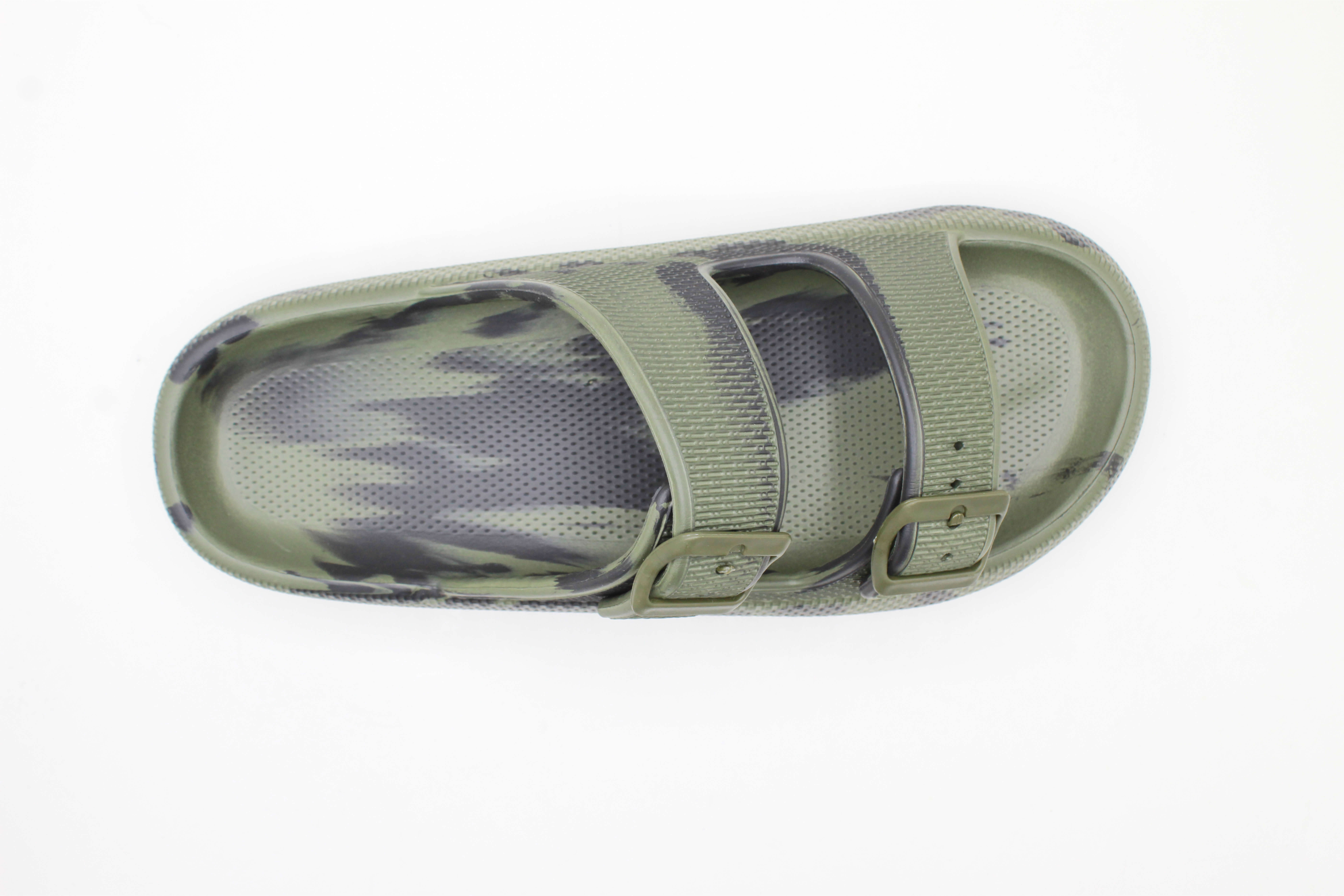 Erkek Çift Toka Örgülü Terlik